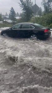 WOW! Roads are flooded in Clackamas County - here's a look at driving conditions on Sunnyside Road & SE 117th Ave. courtesy Kinna Clark. Send your photos & videos to KATU.com/ChimeIn! | KATU News