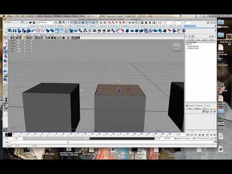 Maya Smooth Edges tutorial (Bevel, extrude, etc)