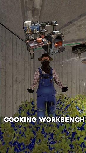 MixingTable vs Cooking Workbench #rust #rusttips #rustgame