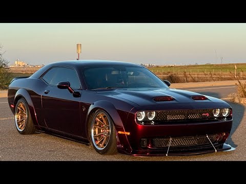 TEST DRIVE 2019 Red Eye HellCat Challenger. CALL 9168567931 or Victorylapclassics.net