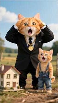 The cat’s house is built.