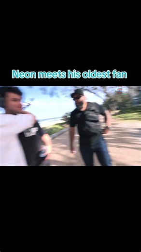 Aussie auntie meeting neon #twitch #neon #australia #fyp