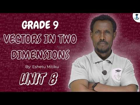 Grade 9 Maths Unit 8 : 8.7 parallel vectors and 8.8 standard unit vectors | LucyBridgeAcademy |