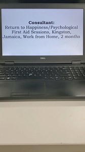 2K views | We're hiring! Consultancy: Return to Happiness / Psychological First Aid Sessions, Kingston, Jamaica, Work from Home, 2 months. Click the link in our bio  to apply #unicefvacancies #consultancy | Unicef Jamaica | Facebook