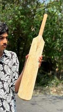 How to Make a Professional Cricket Bat from Wood | Step by Step Full Process. #carveout