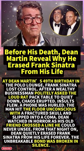 Before His Death, Dean Martin Reveal Why He Erased Frank Sinatra From His Life #Shorts #viral