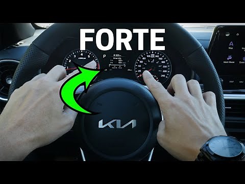 Kia Forte Steering Wheel and Cluster (2021 - 2023 model)