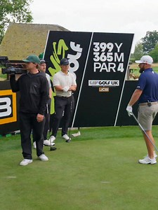 Lee Westwood caddies for Tyrrell Hatton 😅 | Rick Shiels Golf