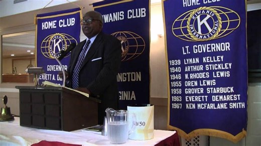 Judge William T. Newman, Jr., speaking to the Kiwanis Club of Arlington May 2016 | Sudeep Bose