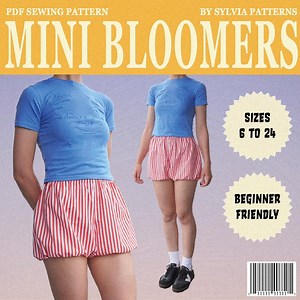 Mini Bloomers - Printable PDF Sewing Pattern - Etsy