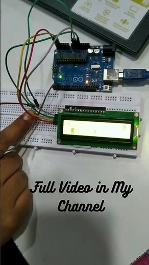 DINO GAME USING ARDUINO UNO #krishnatech #arduinoproject #arduino #electronic #tech