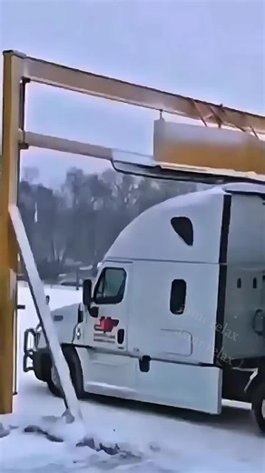 Satisfying Snow Removal Machinery in Action
