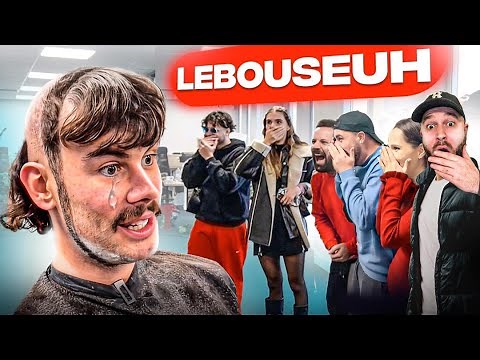 LEBOUSEUH GOT THE MOST STYLISH HAIRCUT OF HIS LIFE!!! (goodbye mullet)