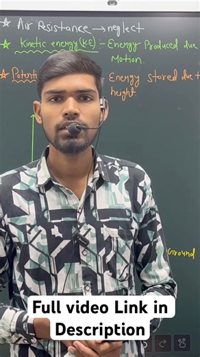 How to Ball Come into Ground | Kinetics And Potential Energy | Board + NEET # NiitCracker