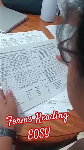 Reading of School Forms #EOSY