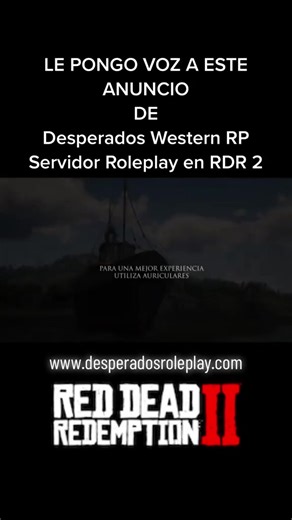Anuncio Red Dead Redemption #rdr2 #kraddrol #reddeadredemption2
