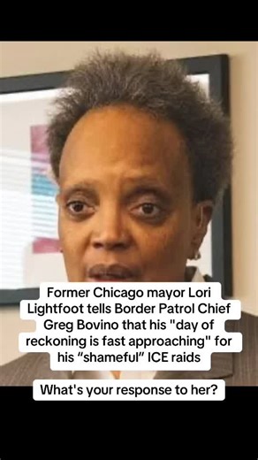 Lori Lightfoot's Call to Action on ICE Raids
