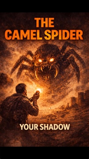 Scary Urban Legend Creature — Camel Spider (It follows your shadow) #camelspider #arachnid