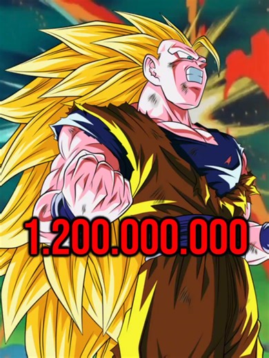 Niveles de poder del Goku de Namek #ANIME #manga #dragonball