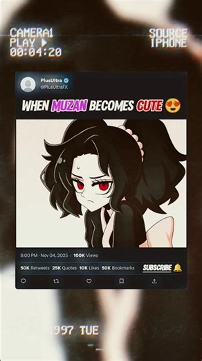 When Muzan Becomes Cute 😍 #anime #animeshorts