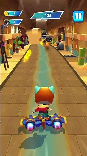 Talking Tom Hero Dash Racing Gameplay Walkthrough Funny Fails And Falls Moment Android iOS Gameplay