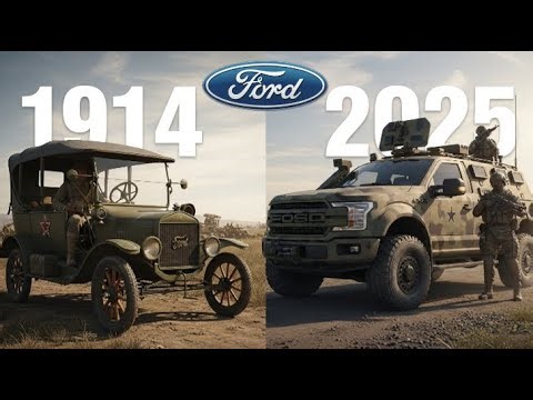 The Evolution of Ford Military Vehicles: 1914 to 2025