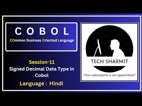 Signed Decimal data Type in COBOL | Cobol Training | Cobol programming | Cobol programming |