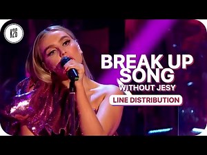 Little Mix ~ Break Up Song (Live) ~ OT3 Line Distribution [Without Jesy]