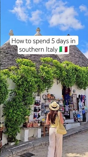 5 Places in Southern Italy You Must Visit This Summer 🇮🇹😍 #italyvacations #italytravel #italy2026