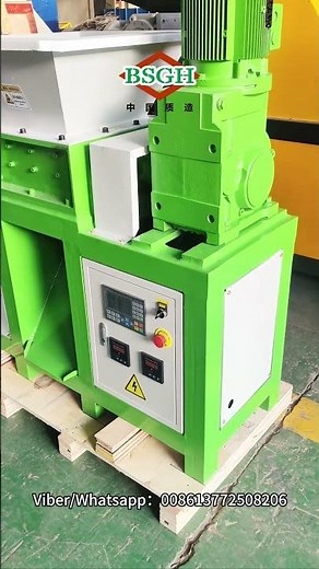 Industrial Mini Shredder for E-Waste, Plastics & Light Scrap Metal Recycling