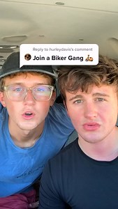 I joined a biker gang on a kid’s bike. 😎 | Cheeky Boyos