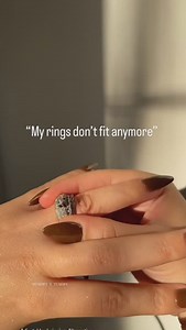 The perfect solution to hand fluctuations✨💍 ✨Featuring our original “Self Love Chain Ring” Adjusts to any size! . . . . . #adjustablering #handmodel #nailart #chainring #jewelry #ring #alternativeengagementring | Soulfeel