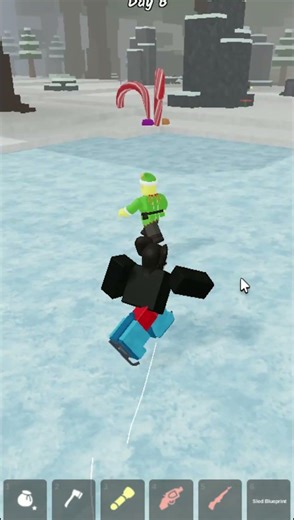 we will save the elves trapped in the slippery ice #roblox #99nightintheforest