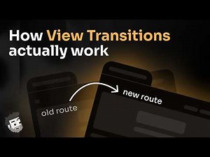 How View Transitions actually work