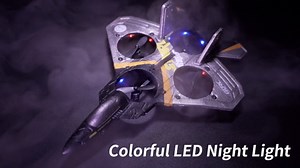 4DRC Drone RC Aircraft Remote Control Foam Glider RC Glider Plane Fixed Wing Airplane Toys for Kids Beginners Adults,Silver