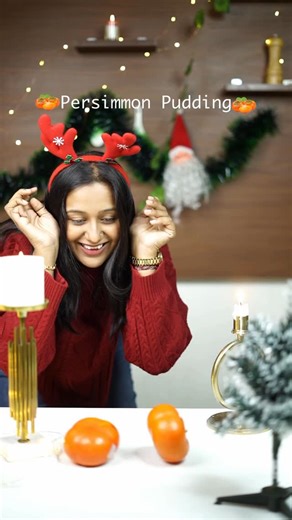 sonu 💫 on Instagram: "Warm, soft, and naturally sweet — Persimmon Pudding 🍮🧡 Ingredients: • persimmons • Coco powder • Honey • water • Strawberry #PersimmonPudding#PersimmonDessert#HomemadeDessert#FallBaking#ComfortFood#BakedWithLove#SeasonalDessert#SweetTreat#DessertLovers#FromScratch#CozyBakes#"