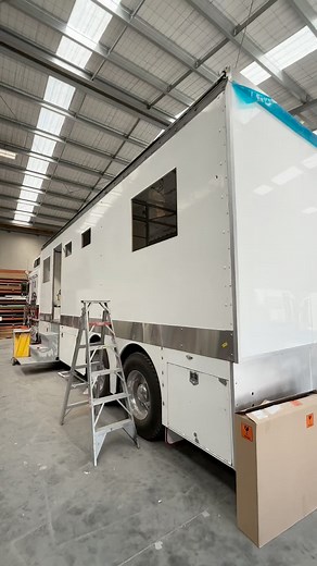 6.1K views · 55 reactions | The team here at Mainland has been working hard on this custom Kenworth motorhome build. Can’t wait to see what’s next for this beauty! ✨ #CustomKenworth #MotorhomeBuild #Craftsmanship | Mainland Coachwork Limited | Facebook