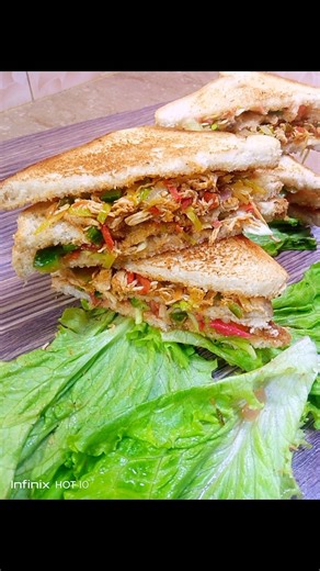 Chicken And Vegetable Sandwiches Recipe By Cooking With Zahra