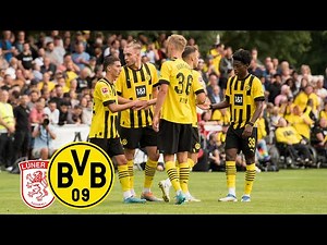 Aning, Fink & Gürpüz score to win 1st test match | Lüner SV - BVB 1:3 | Highlights