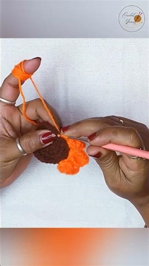 knitting crochet flower #flowers #cute #pretty #crochet #knitting #tutorial #handmade #diy #shorts