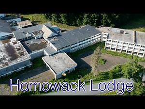 Abandoned Catskills Resort - Homowack Lodge - Drone Footage