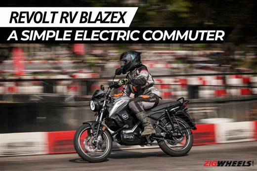 Revolt RV BlazeX Electric Bike Review - A Decent Electric Commuter Motorcycle  - ZigWheels