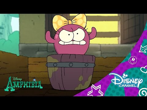 Anfibilandia, los personajes: Conoce a Polly Plantar | Disney Channel Oficial