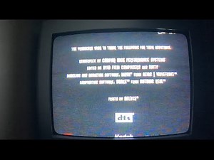 Closing to Ice Age 2002 VHS