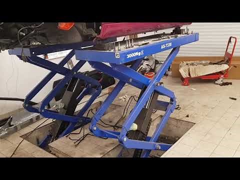 Automotech AS-7330 Garage Scissor lift introduction