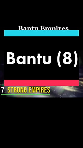 This 56-second video provides a brief history of the Bantu Empires. As the Bantu peoples spread south (4th or 5th century CE) and east (1st millennium AD) across Africa, they brought and applied their agriculture, iron metallurgy, mathematics, herding, and governance-style with them throughout Africa, moving hunter-gatherers and Nomadic groups from primitive societies into advance civilizations. The relatively powerful Bantu-speaking states on a scale larger than local chiefdoms began to emerge