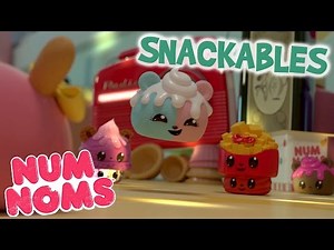 Num Noms | Candie Puffs: Dancing Queen | Snackables Cartoon Webisode | Episode 5