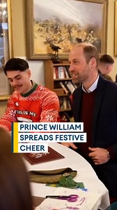 Prince William spreads Christmas cheer on visit to 1 Mercian Regiment 🎄 The Prince of Wales, Colonel-in-Chief of the regiment, made a special visit to Picton Barracks for a festive event for families 🎁 . . . . #princewilliam #royals #royalfamily #princeofwales #army #britisharmy #military #armedforces #forcesnews | Forces News