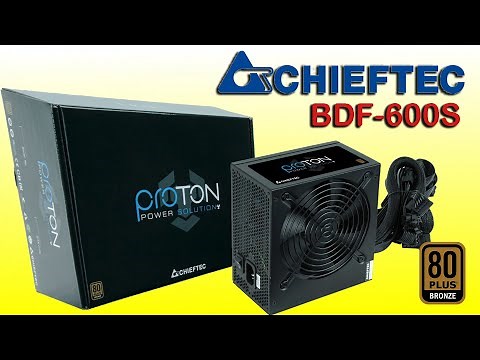Обзор блока питания на 600W. CHIEFTEC PROTON BDF-600S