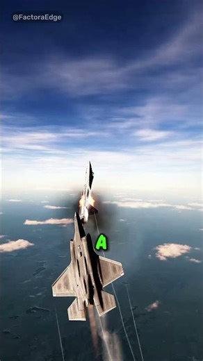 F-22 Stealth Beats Su-57 Agility Every Time #fighterjet #military #shorts
